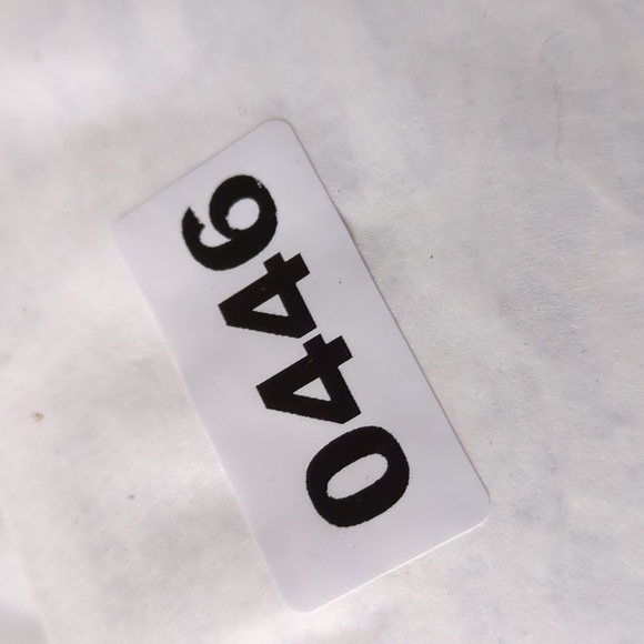 Express Black Fishnet Mesh 3/4 Sleeve V Neck Top Womens Blouse, Size Large. NWT - Picture 7 of 8